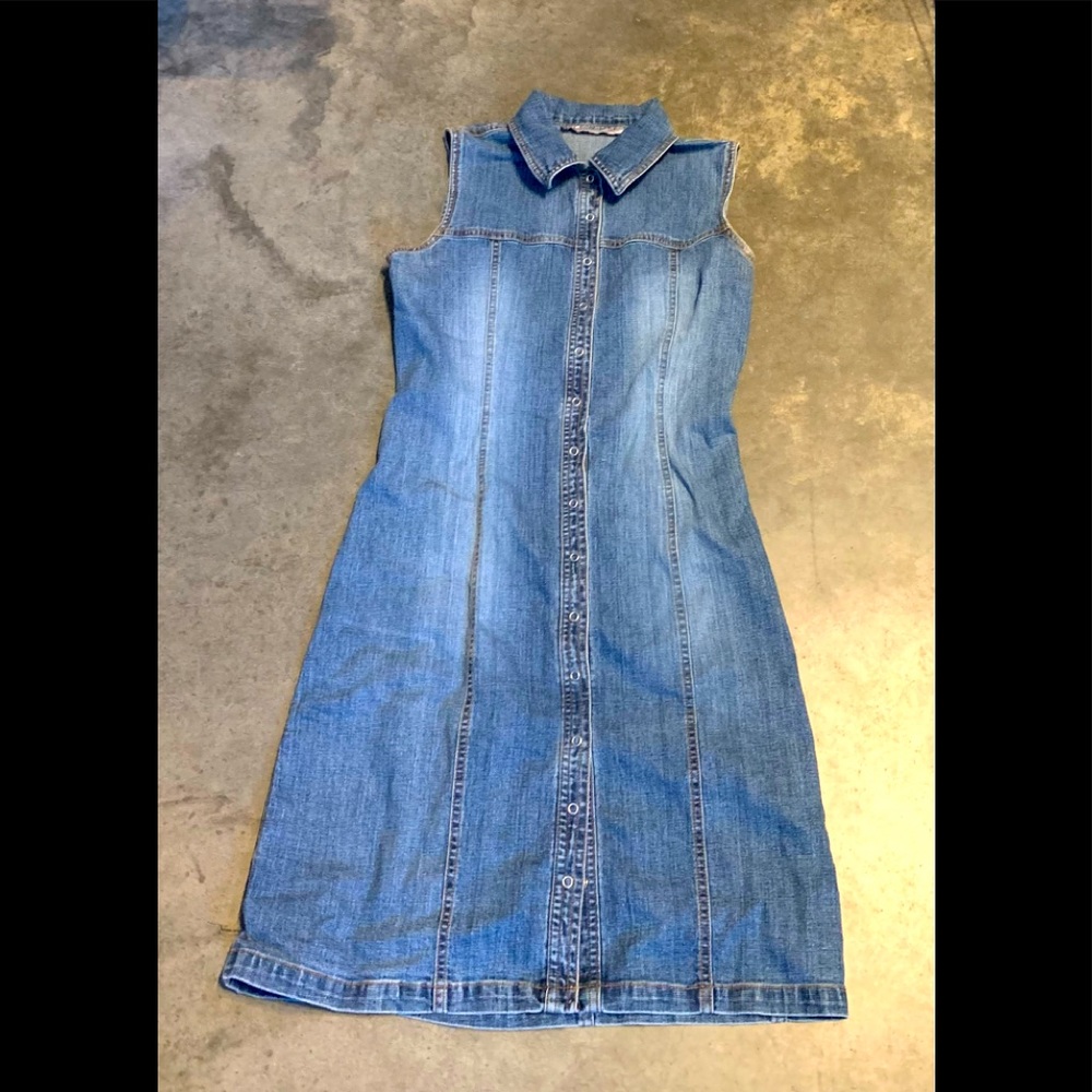 Vintage denim dress